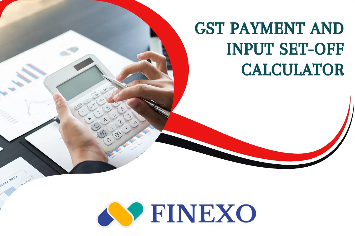 gst itc and payment set off calculator